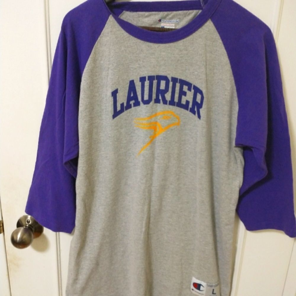 Men's Laurier Champion 3/4 Sleeve size Large